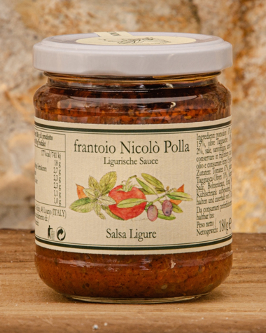 Salsa Ligure Polla Picture of Ligurian Pasta Sauce 180g