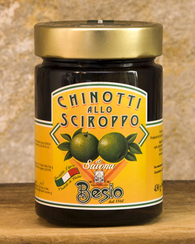 Chinotti allo Sciroppo  Picture of Chinotti 430g
