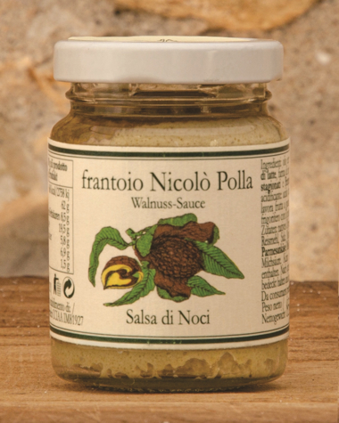 Salsa di Noci in Olio Extra Vergine di Oliva Polla Immagine di Salsa di Noci 85g