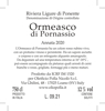 Picture of Ormeasco di Pornassio d.o.c. 0.75L